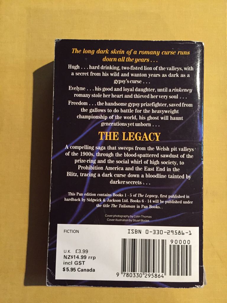 The Legacy - Katherine Webb (Pan Books - Paperback) book collectible [Barcode 9780330295864] - Main Image 2