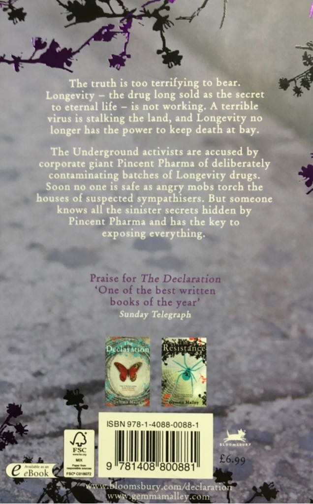 The Legacy  (Bloomsbury - Paperback) book collectible [Barcode 9781408800881] - Main Image 2