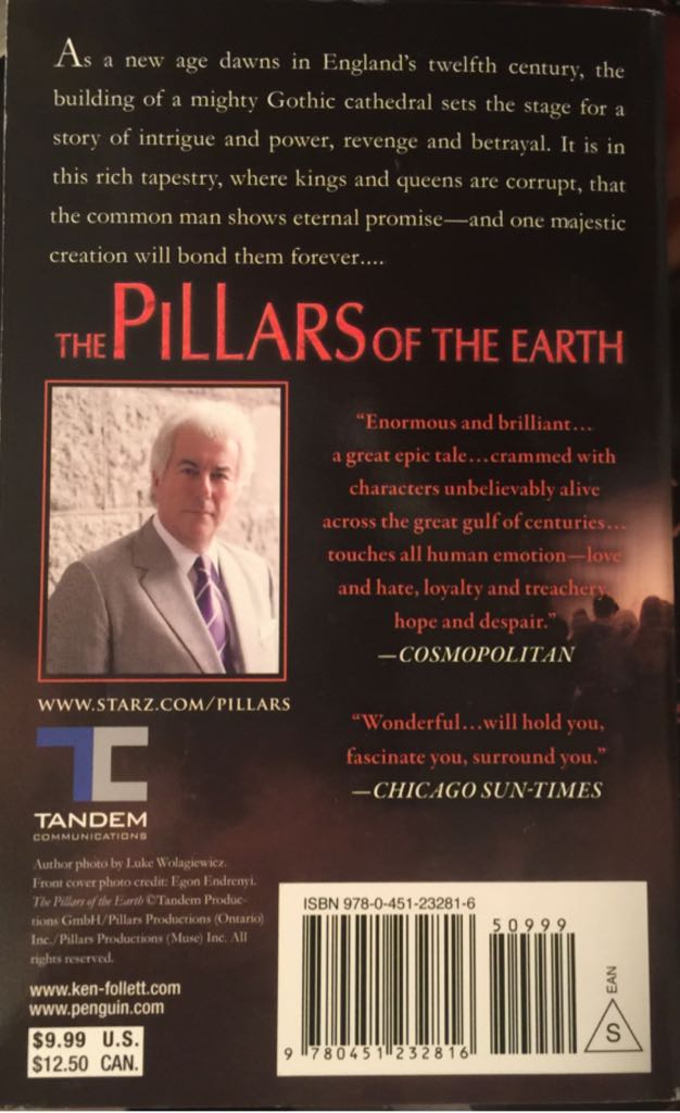 The Pillars of the Earth - Ken Follett (Signet - Paperback) book collectible [Barcode 9780451232816] - Main Image 2
