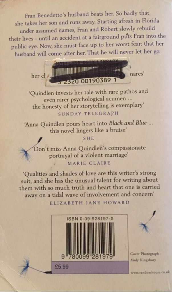 Black and Blue - Bob Berghaus book collectible - Main Image 2