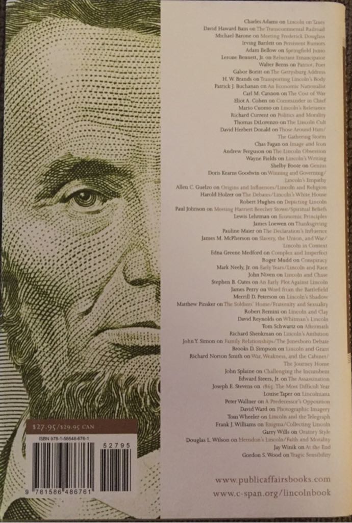 Abraham Lincoln - Susan Swain (Public Affairs - Hardcover) book collectible [Barcode 9781586486761] - Main Image 2