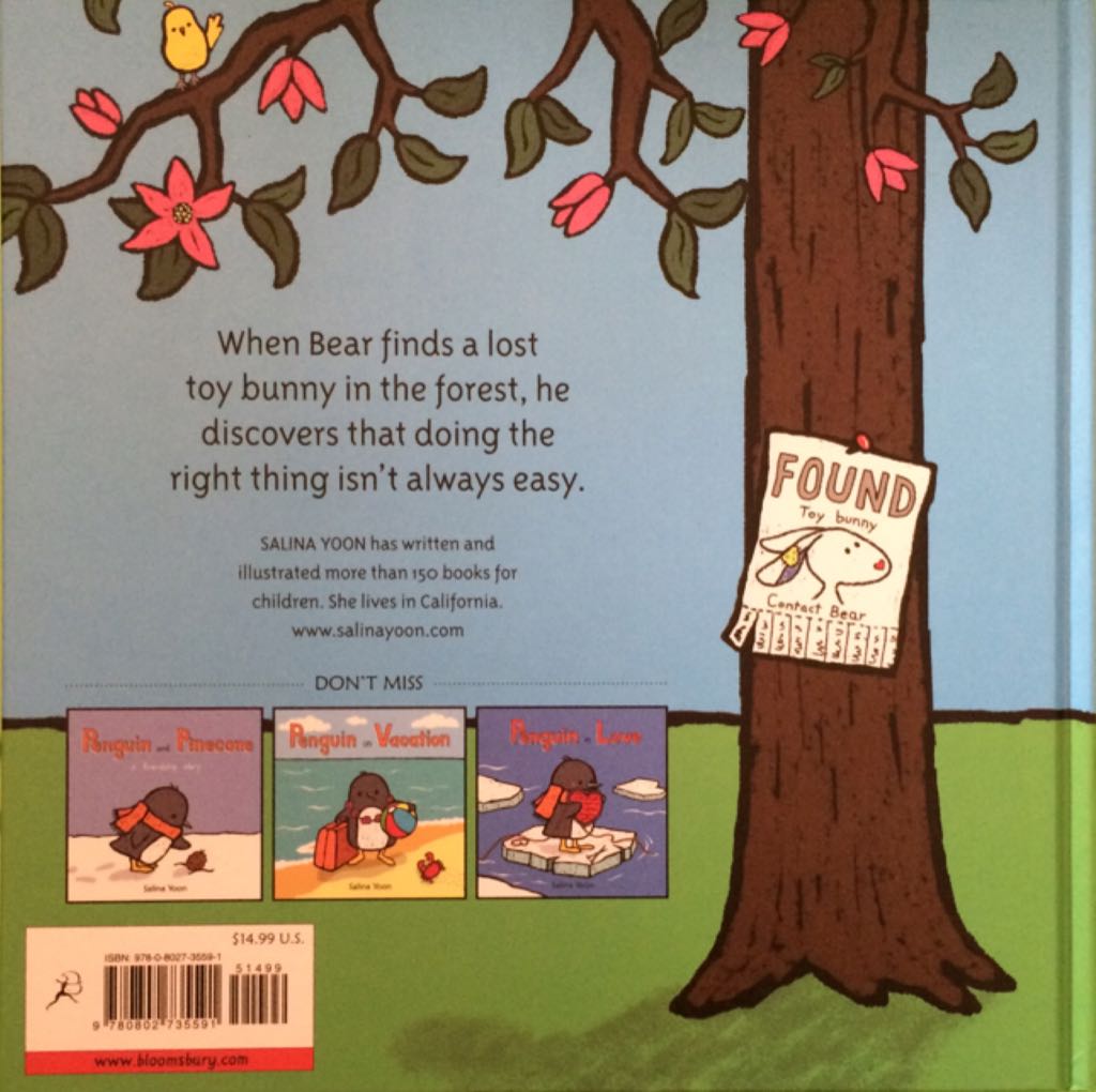 Found - Salina Yoon (Walker Books for Young Readers - Hardcover) book collectible [Barcode 9780802735591] - Main Image 2