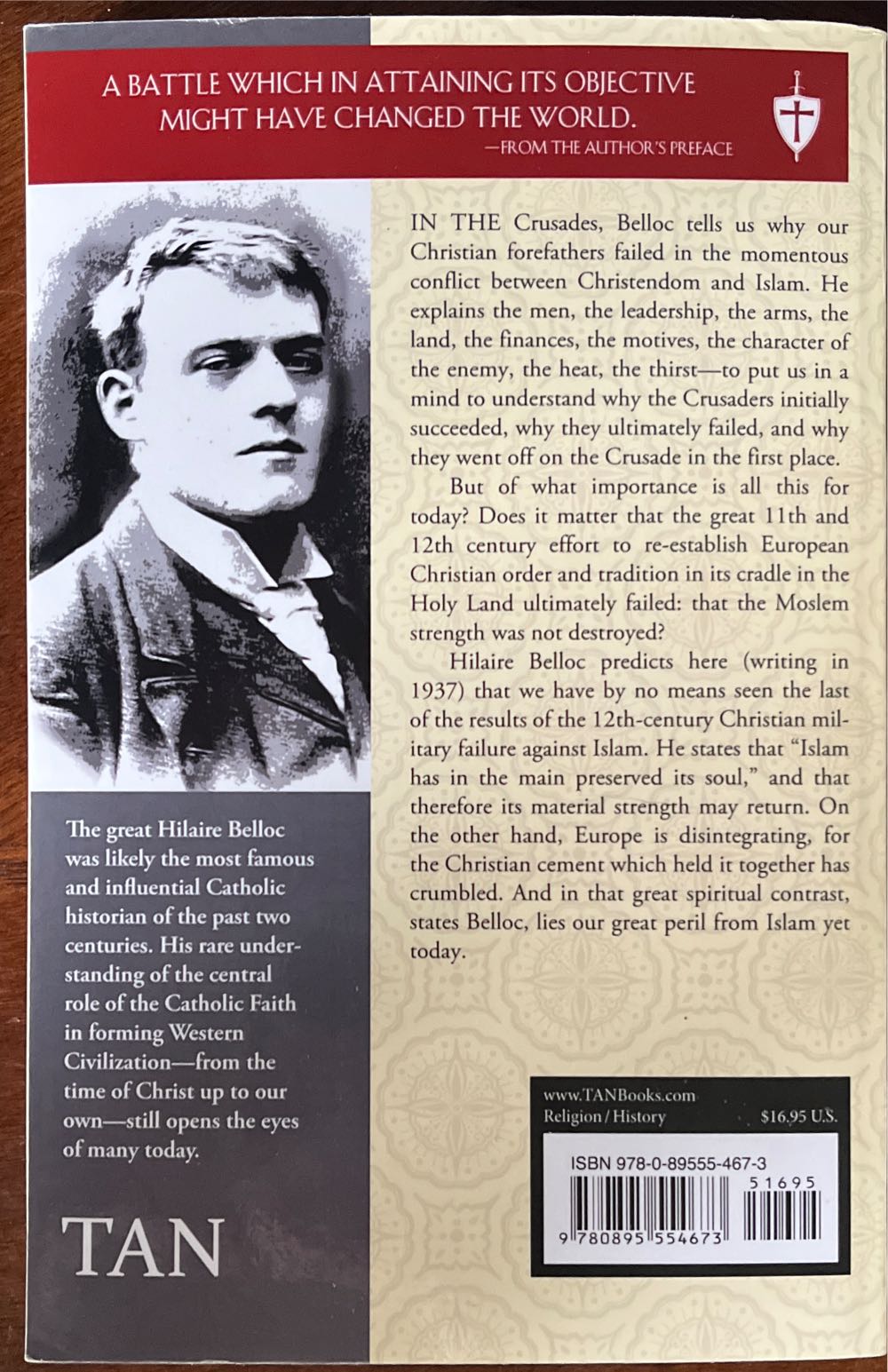 Crusades, The - Hilaire Belloc (Tan Books & Pub - Paperback) book collectible [Barcode 9780895554673] - Main Image 2