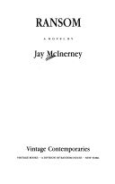 Ransom - Jay McInerney (Vintage) book collectible [Barcode 9780394549958] - Main Image 1