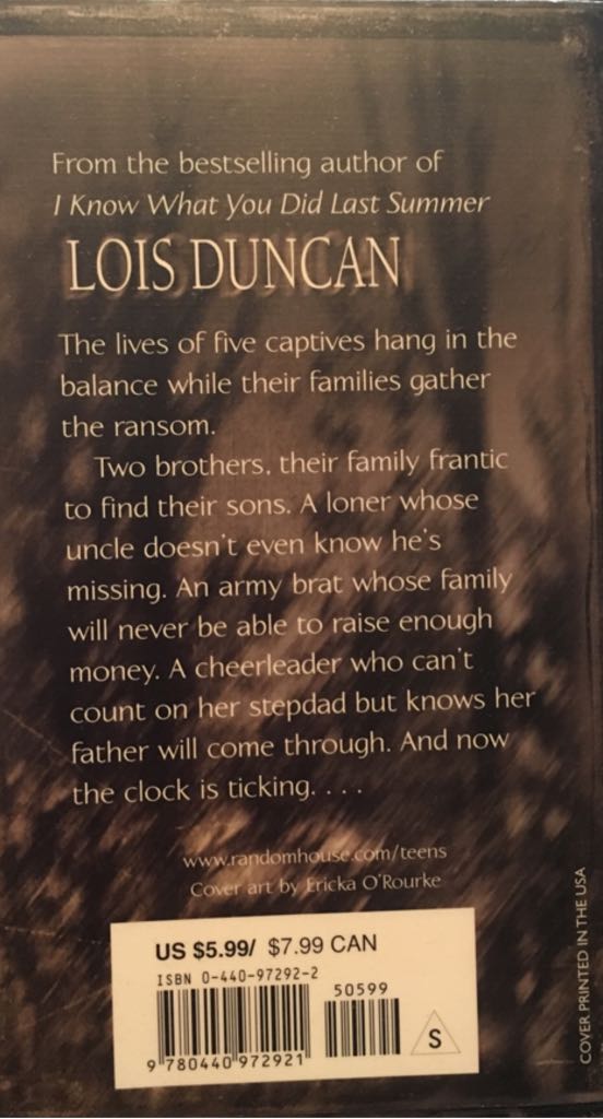 Ransom - Lois Duncan book collectible - Main Image 2