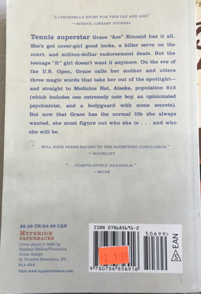 Amazing Grace - Shull, Megan (Hyperion Paperbacks - Paperback) book collectible [Barcode 9780786856916] - Main Image 2