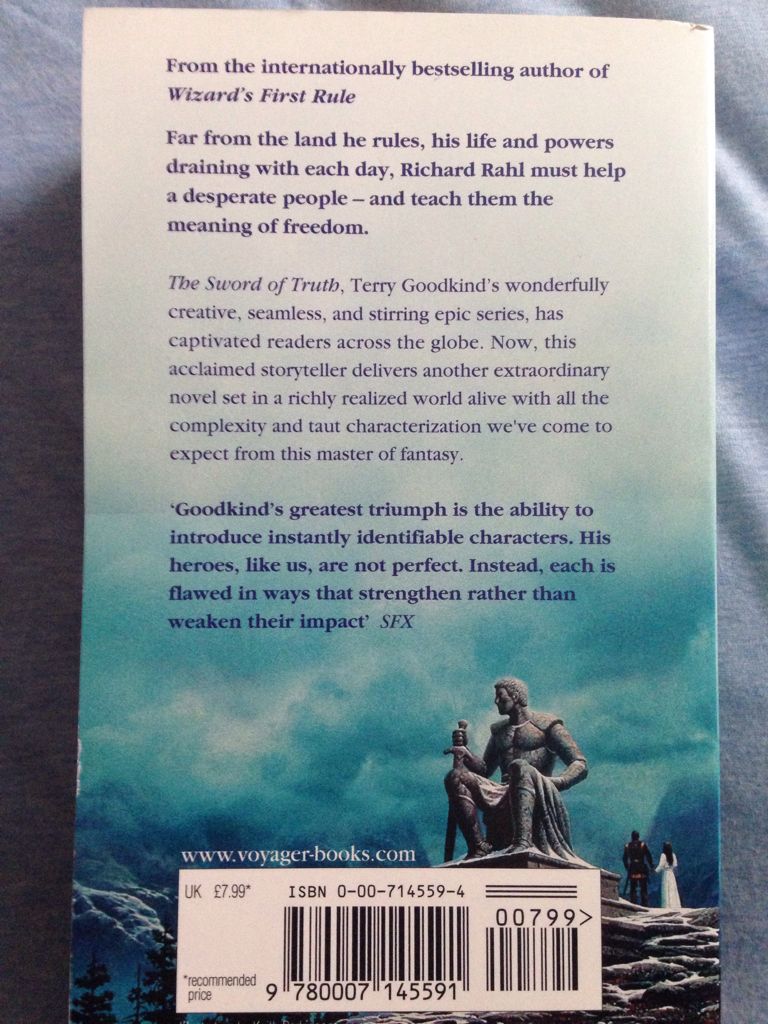 Terry Goodkind - Naked Empire - Terry Goodkind (Voyager - Paperback) book collectible [Barcode 9780007145591] - Main Image 2