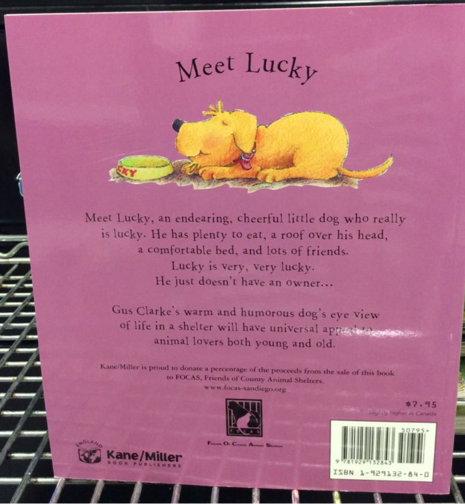 Lucky - Gus Clarke (Kane/Miller Book Publishers) book collectible [Barcode 9781929132843] - Main Image 2