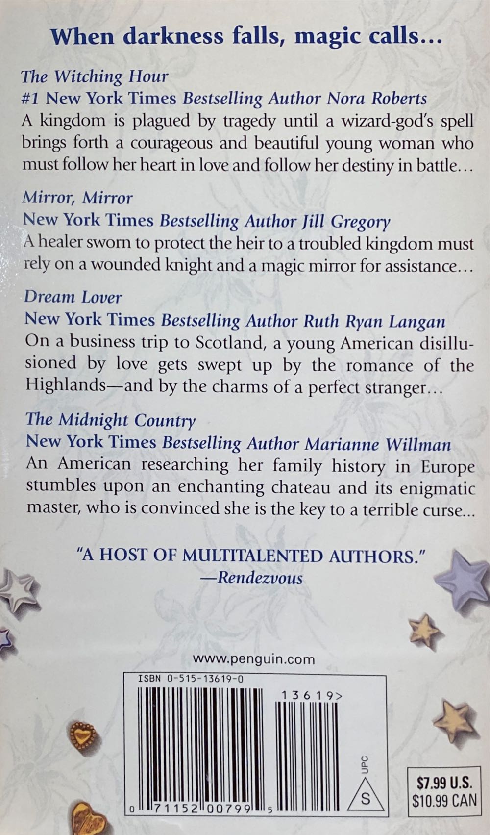 Once Upon A Midnight - Nora Roberts (Penguin Group - Paperback) book collectible [Barcode 9780515136197] - Main Image 2