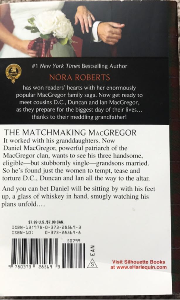 The MacGregor Grooms - Nora Roberts (Silhouette Books - Paperback) book collectible [Barcode 9780373285693] - Main Image 2