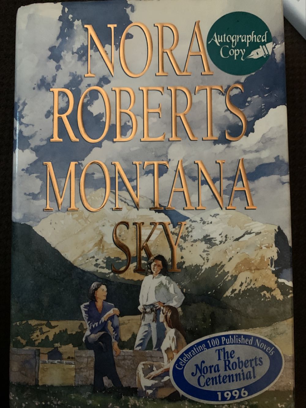 Montana Sky - Nora Roberts (Putnam - Hardcover) book collectible [Barcode 9780399141225] - Main Image 2