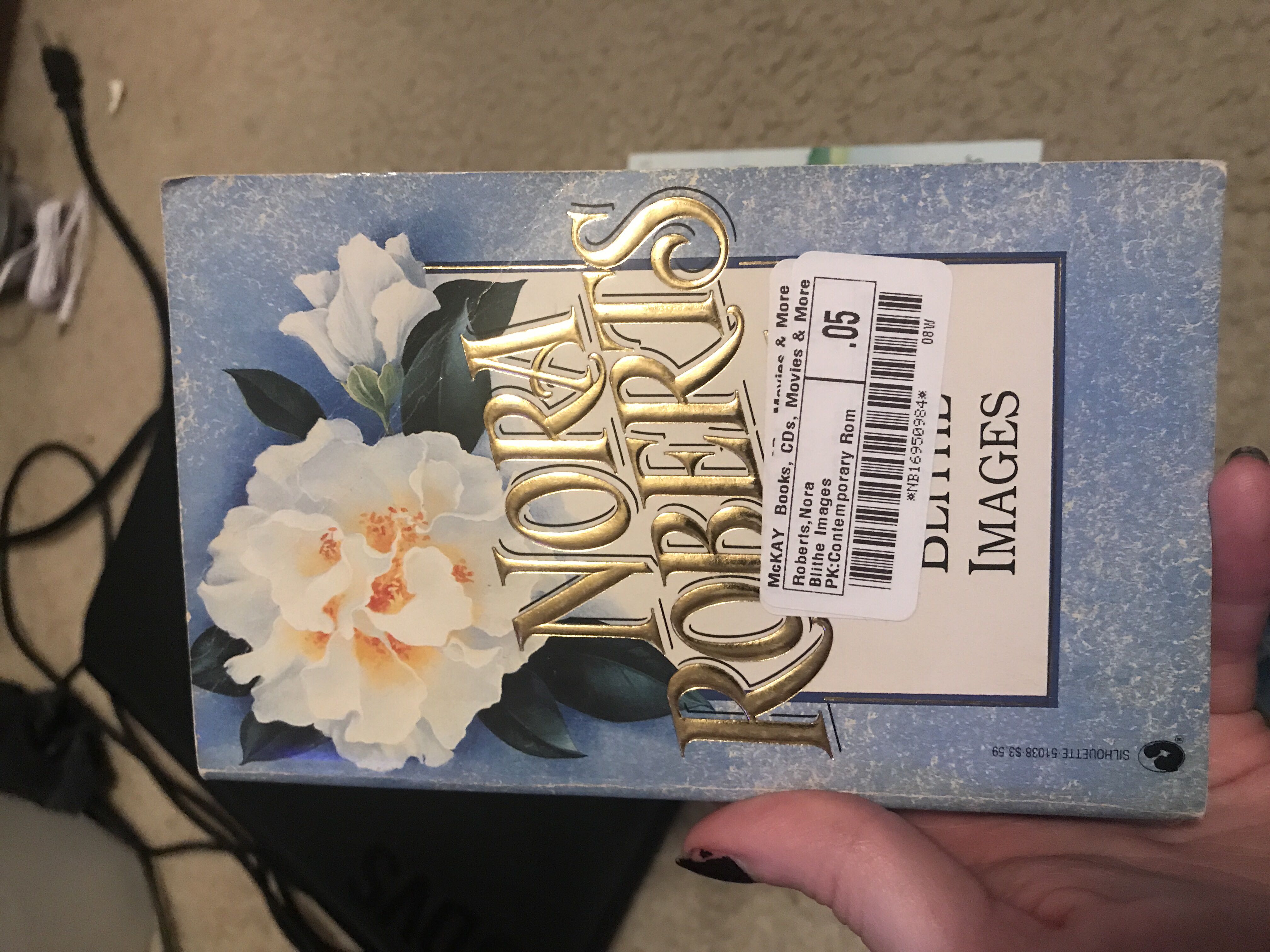 Blithe Images - Nora Roberts (Silhouette Books - Paperback) book collectible [Barcode 9780373218417] - Main Image 2