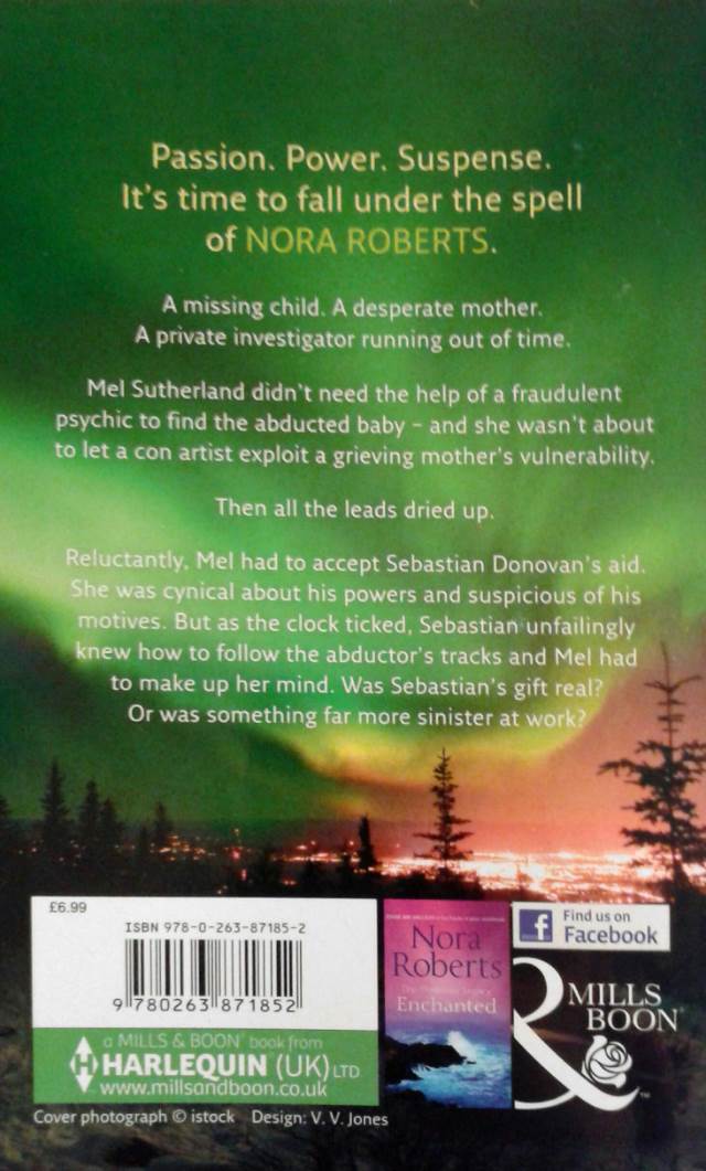 Entranced - Nora Roberts (Silhouette - Paperback) book collectible [Barcode 9780263871852] - Main Image 2
