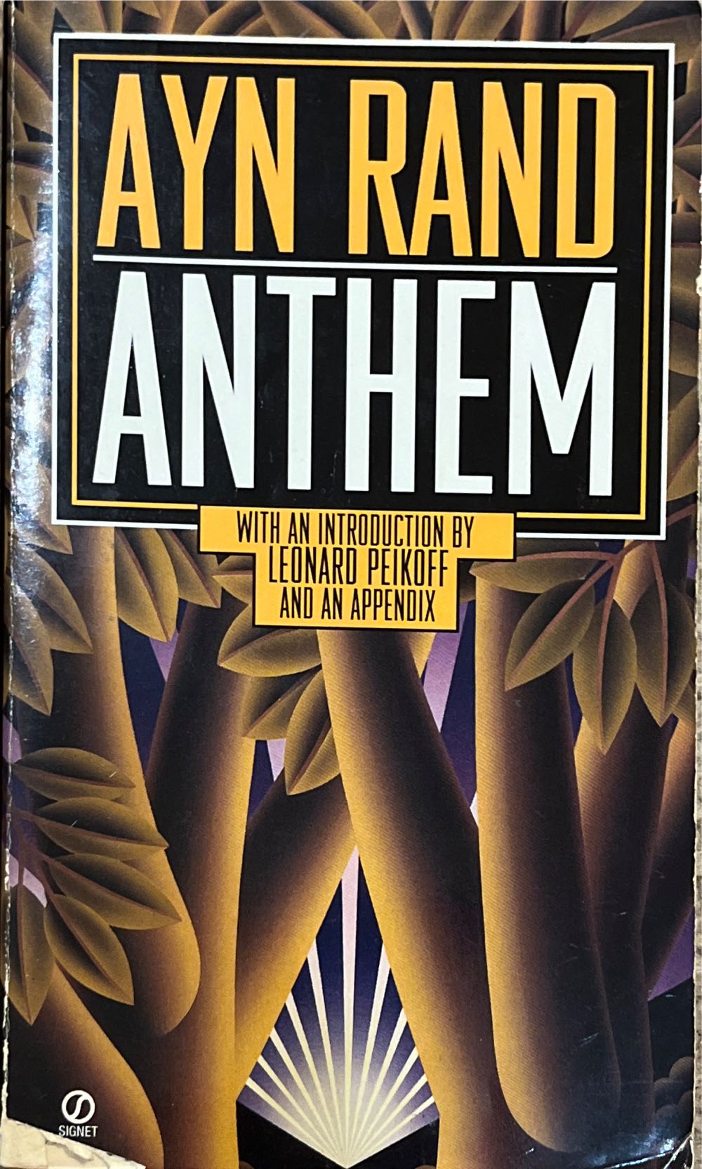 Anthem - Ayn Rand (Signet - Paperback) book collectible [Barcode 9780451191137] - Main Image 3