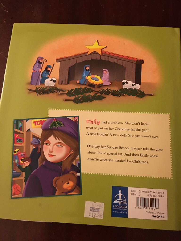 The Christmas List - Paul Evans book collectible [Barcode 9780758615091] - Main Image 2