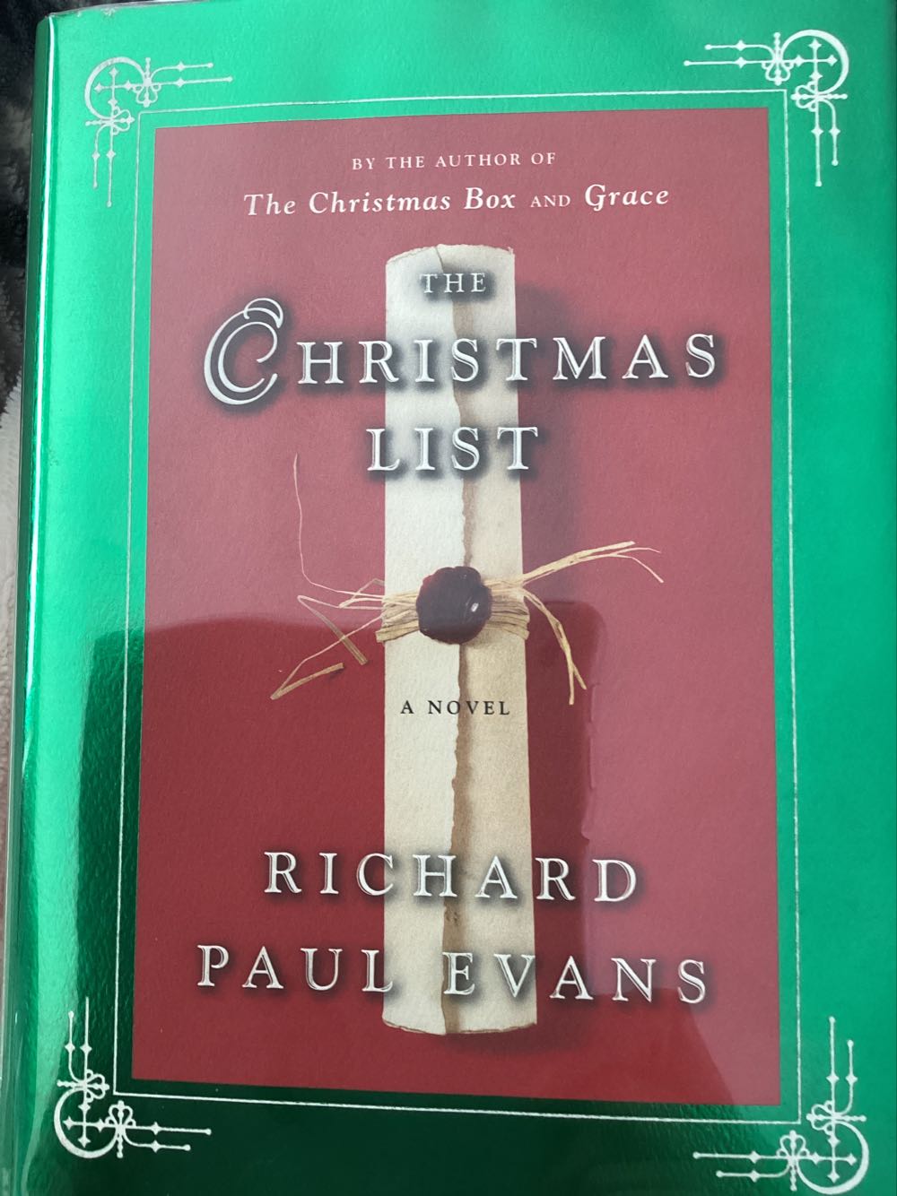 Christmas List, The - Richard Paul Evans (- Hardcover) book collectible [Barcode 9781439150009] - Main Image 2