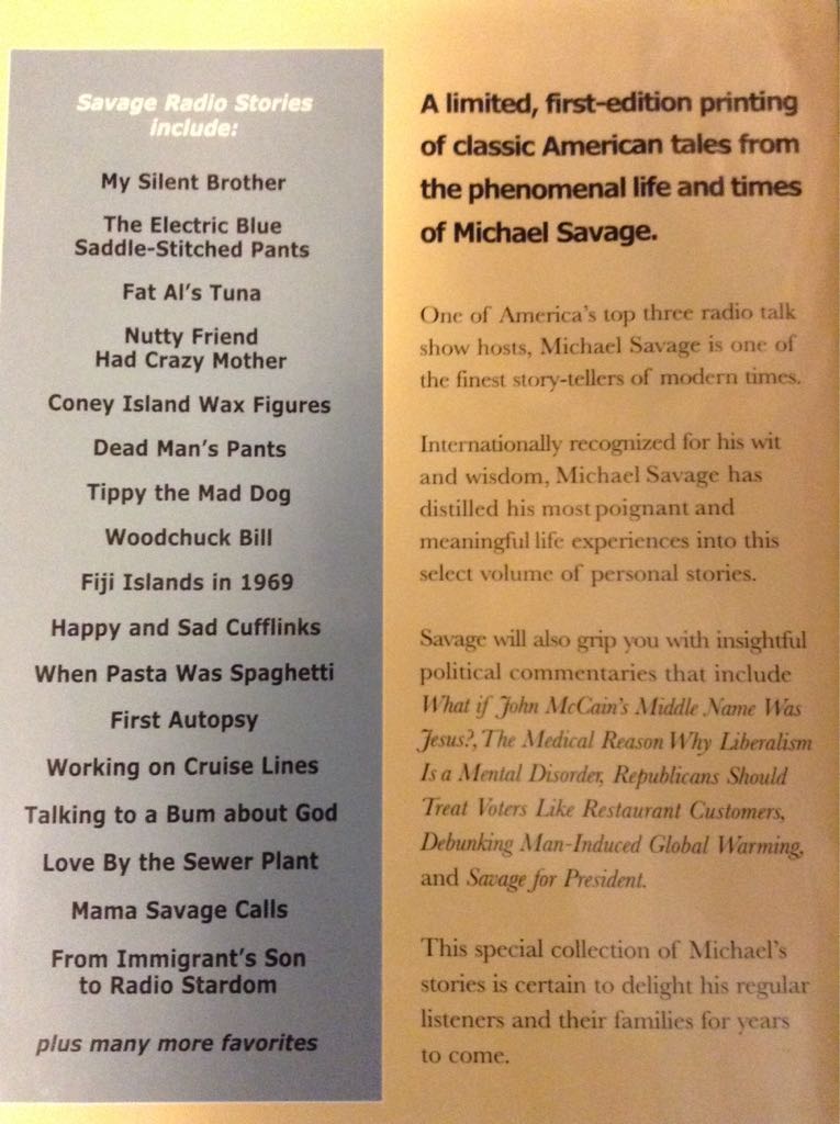 Banned in Britain: Beating the Liberal Blacklist - Michael Savage (Savage Productions, Inc. - Hardcover) book collectible [Barcode 9781427634016] - Main Image 2