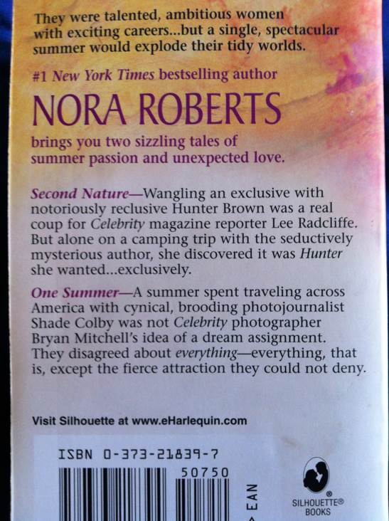 Summer Pleasures - Nora Roberts (. - Paperback) book collectible [Barcode 9780373218394] - Main Image 2