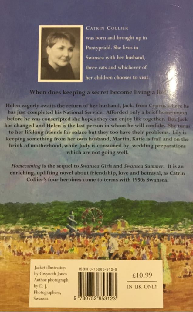 Homecoming - Catrin Collier (Orion Publishing Company) book collectible [Barcode 9780752853123] - Main Image 2