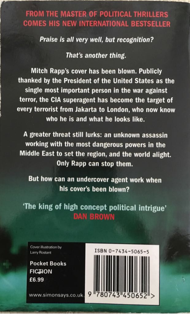 Executive Power - Vince Flynn (Pocket Books - Paperback) book collectible [Barcode 9780743450652] - Main Image 2