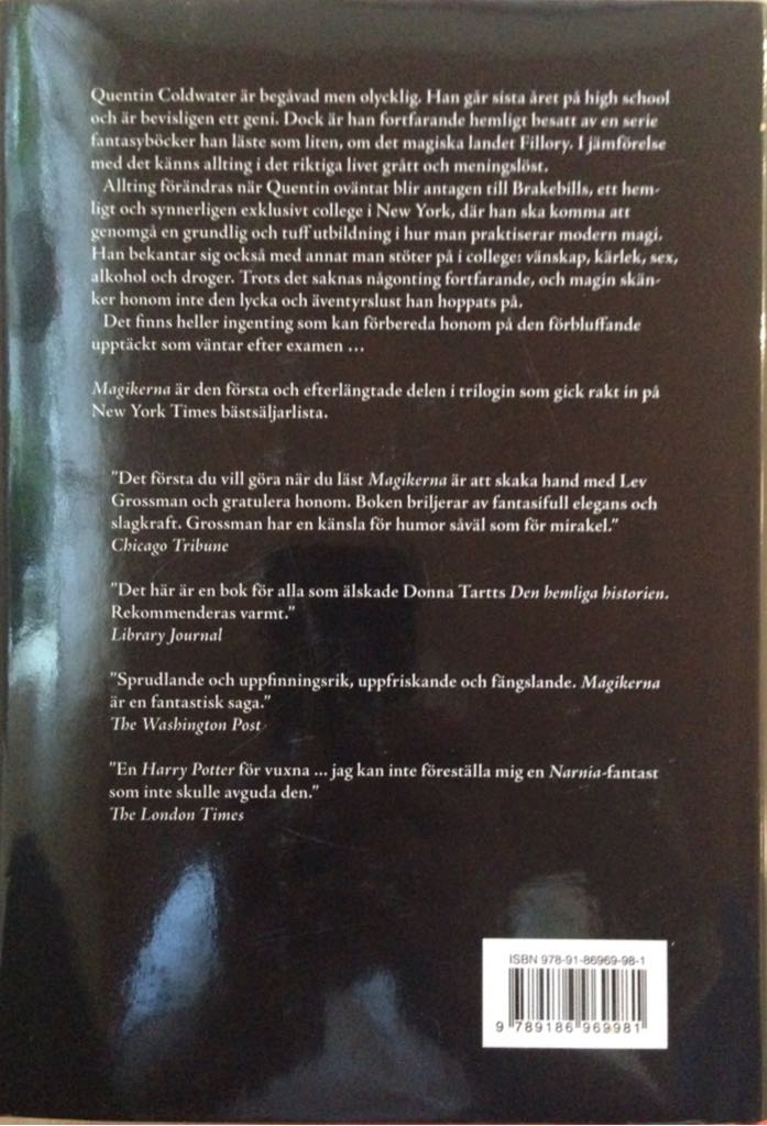 The Magicians - Lev Grossman (The Viking Press - Hardcover) book collectible [Barcode 9780670020553] - Main Image 2