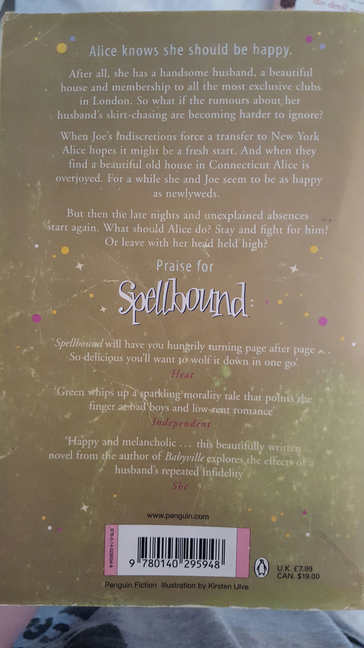 Spellbound - Jane Green (ePenguin - Trade Paperback) book collectible [Barcode 9780140295948] - Main Image 2