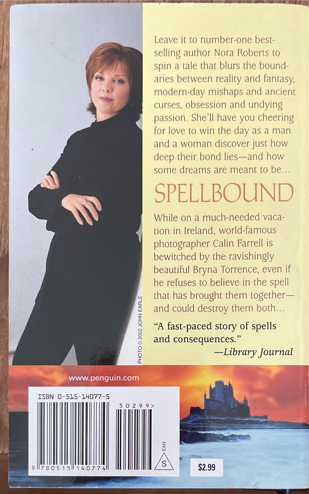Spellbound - Nora Roberts (Penguin - Paperback) book collectible [Barcode 9780515140774] - Main Image 2