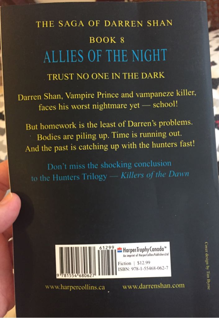 Allies Of The Night  (Paperback) book collectible [Barcode 9781554680627] - Main Image 2