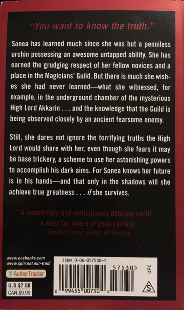 High Lord, The - Trudi Canavan (Eos - Paperback) book collectible [Barcode 9780060575304] - Main Image 2