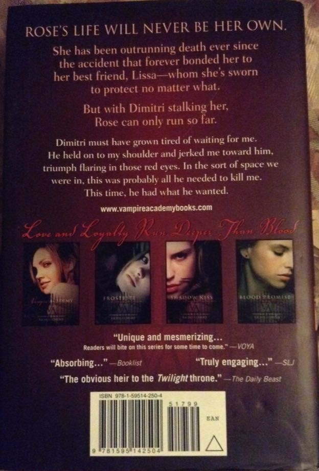 Spirit Bound - Richelle Mead (Razor Bill Penguin - Hardcover) book collectible - Main Image 2