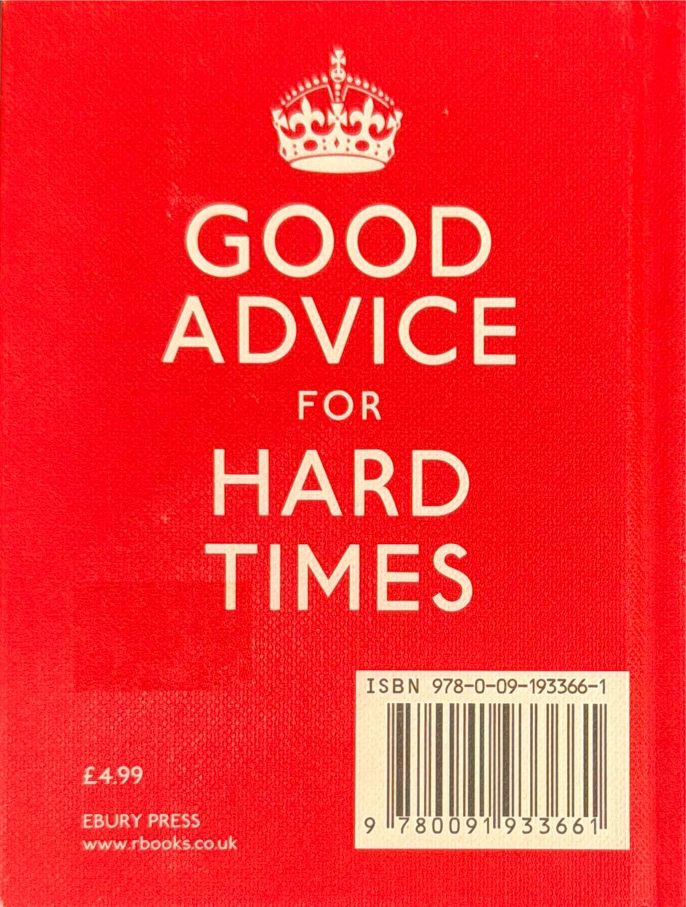 Keep Calm And Carry On - Andrews McMeel (Ebury Press - Hardcover) book collectible [Barcode 9780091933661] - Main Image 2