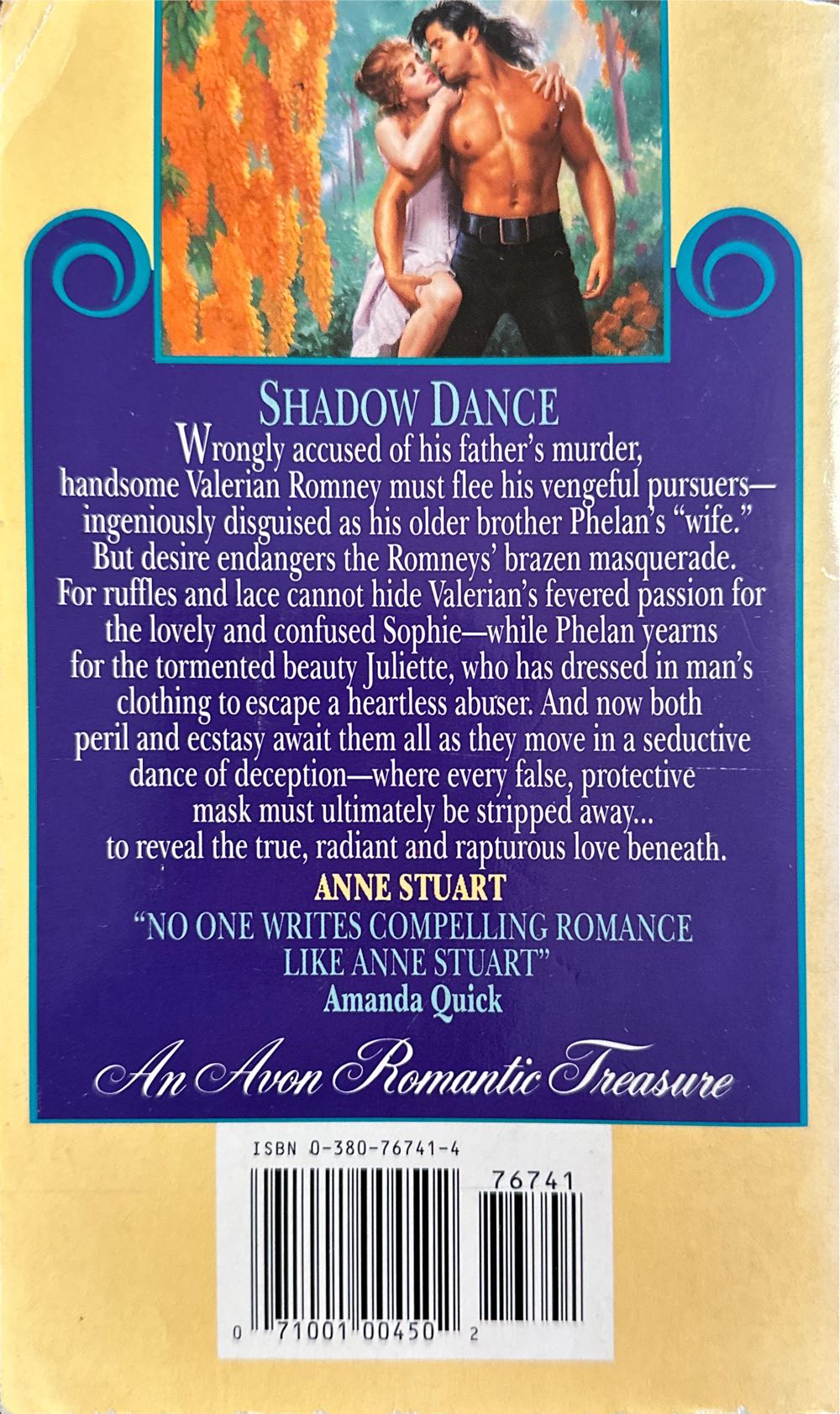 Shadow Dance - Discarded - Anne Stuart (Avon Books - Paperback) book collectible [Barcode 9780380767410] - Main Image 2