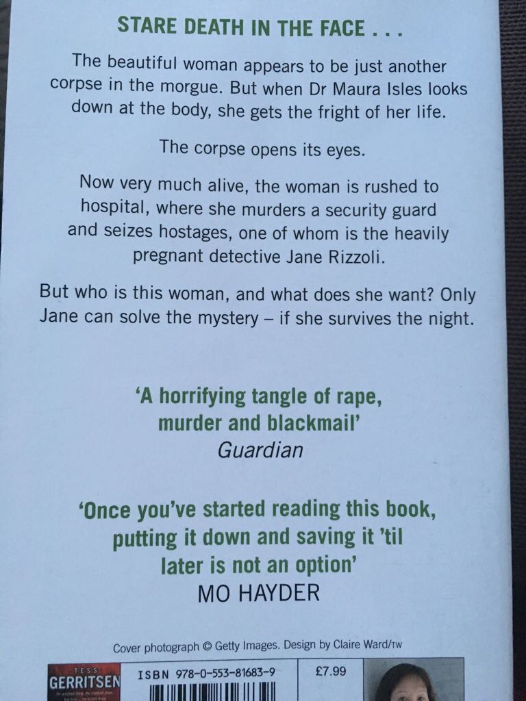 Vanish - Tess Gerritsen (Bantam Press - Paperback) book collectible [Barcode 9780553816839] - Main Image 2