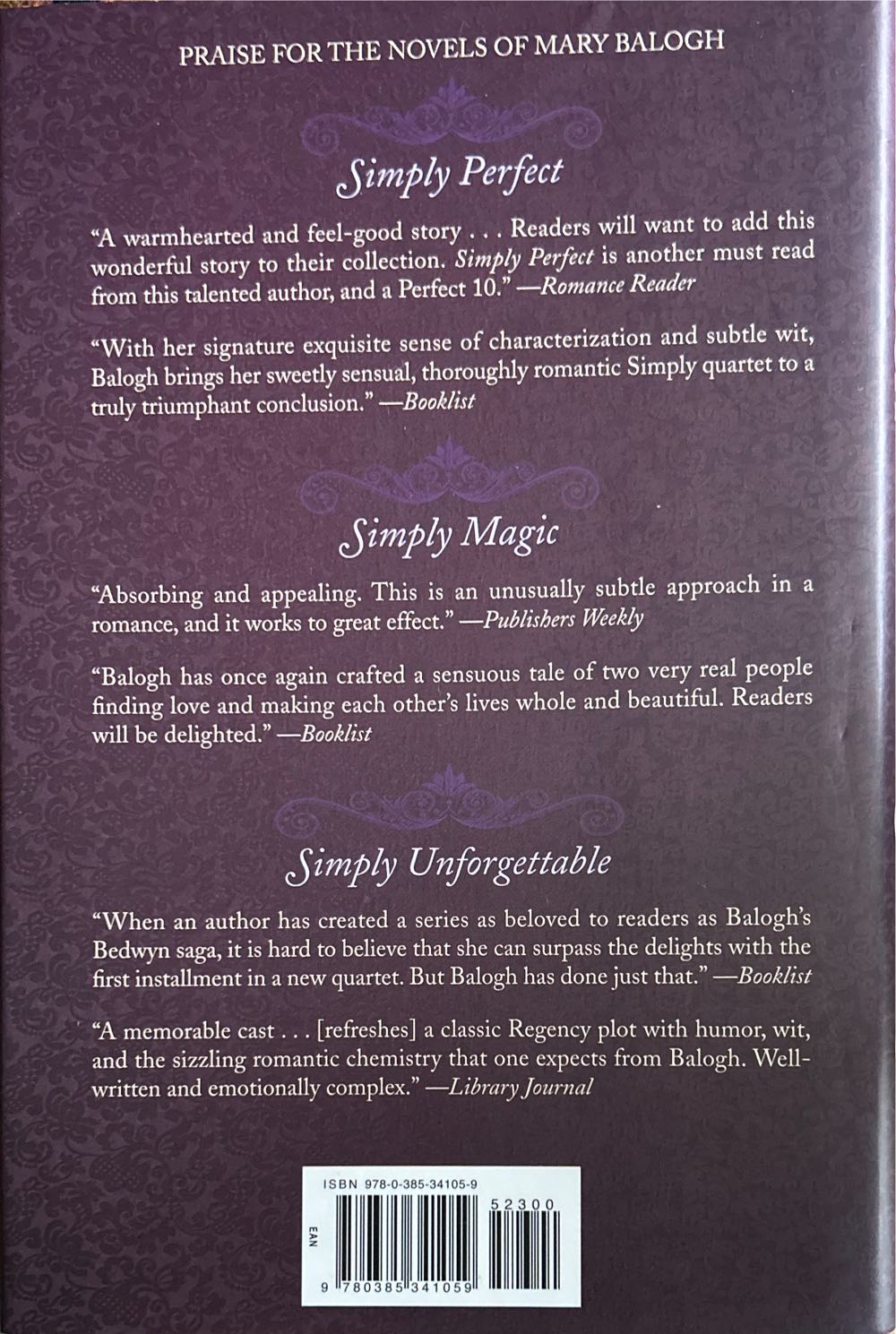 Seducing an Angel - Mary Balogh (Delacorte Pres - Hardcover) book collectible [Barcode 9780385341059] - Main Image 2