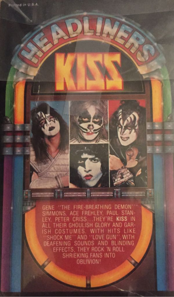 kiss  (Grosset & Dunlap - Paperback) book collectible [Barcode 9780441319404] - Main Image 2