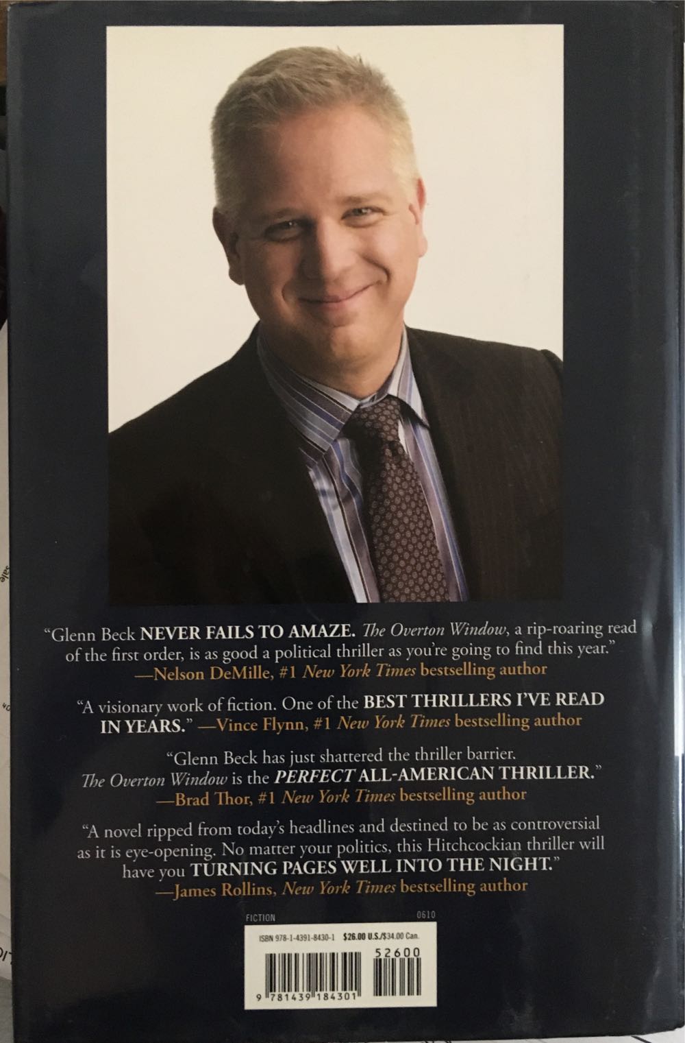 The OVERTON Window - Glenn Beck (Threshold Editions - Hardcover) book collectible [Barcode 9781439184301] - Main Image 2