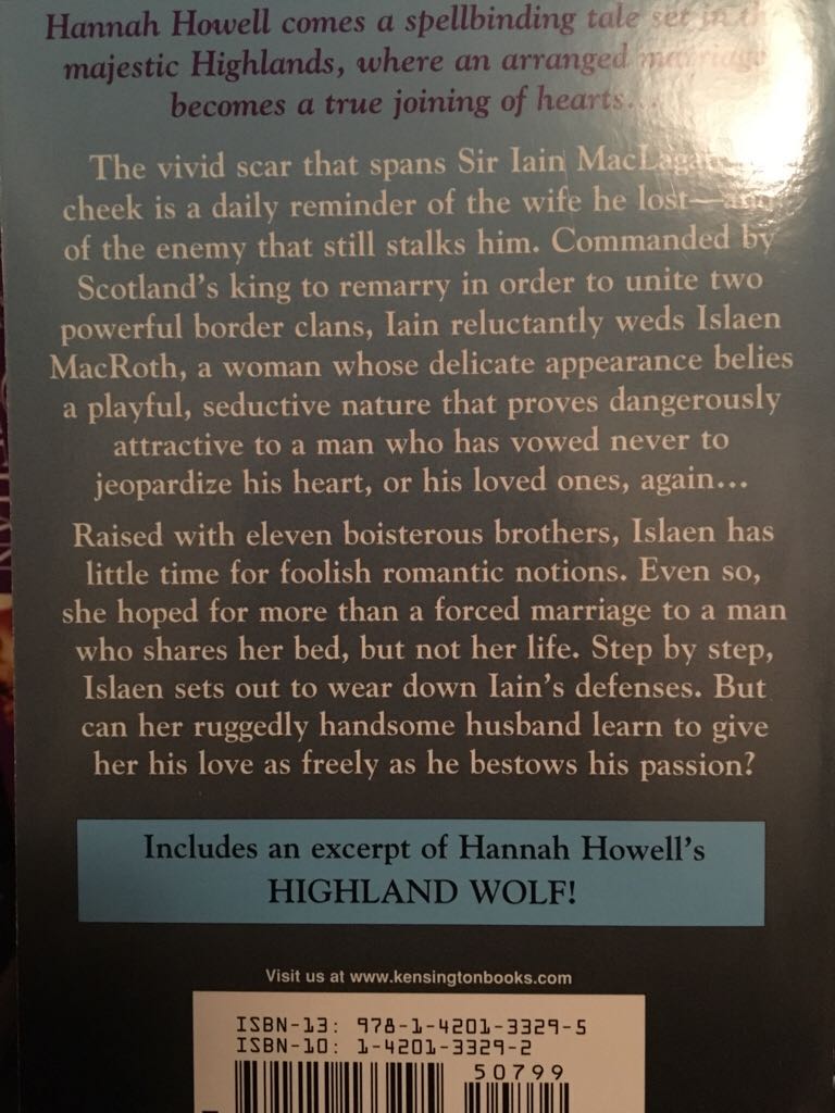 Highland Wedding - Hannah Howell (Zebra Historical Romance - Audiobook) book collectible [Barcode 9781420133295] - Main Image 2