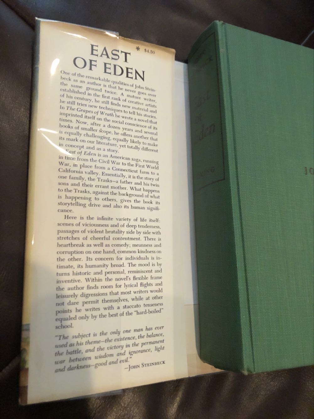 East Of Eden - John Steinbeck (A Penguin Book - Paperback) book collectible [Barcode 9780140049978] - Main Image 3