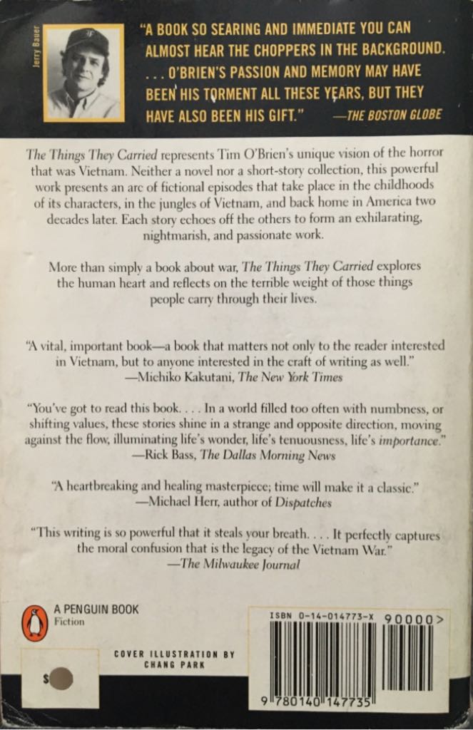 The Things They Carried - Tim O’Brien (Penguin Books - Paperback) book collectible [Barcode 9780140147735] - Main Image 2