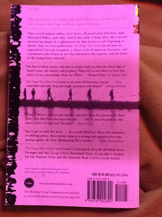 The Things They Carried - Tim O’Brien (Broadway - Paperback) book collectible [Barcode 9780767902892] - Main Image 2