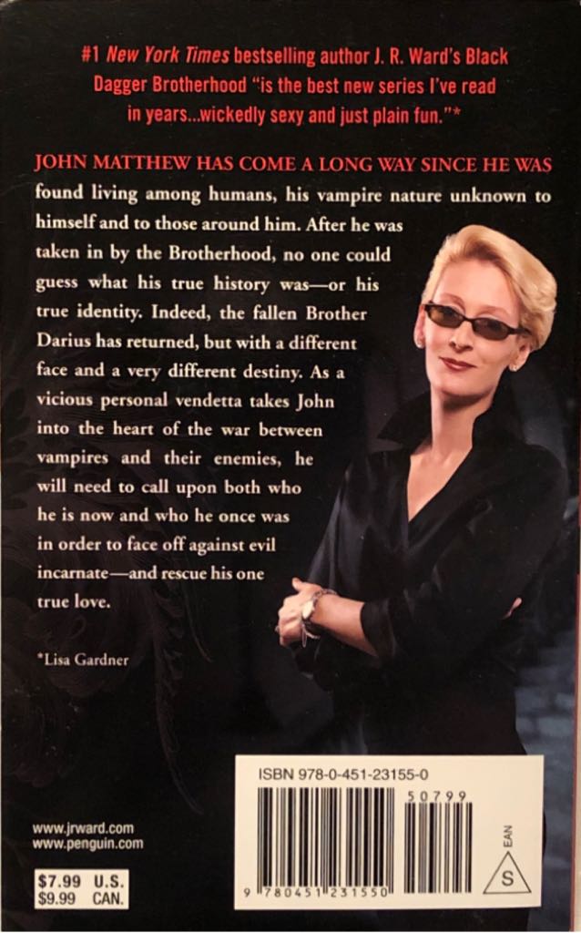 Lover Mine - J.R. Ward (Signet Novel - Paperback) book collectible [Barcode 9780451231550] - Main Image 2