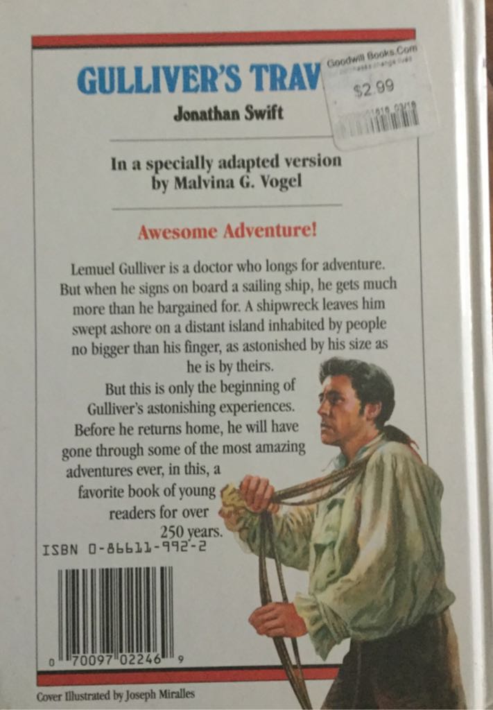 Gullivers Travels - Jonathan Swift book collectible [Barcode 9781845575465] - Main Image 2