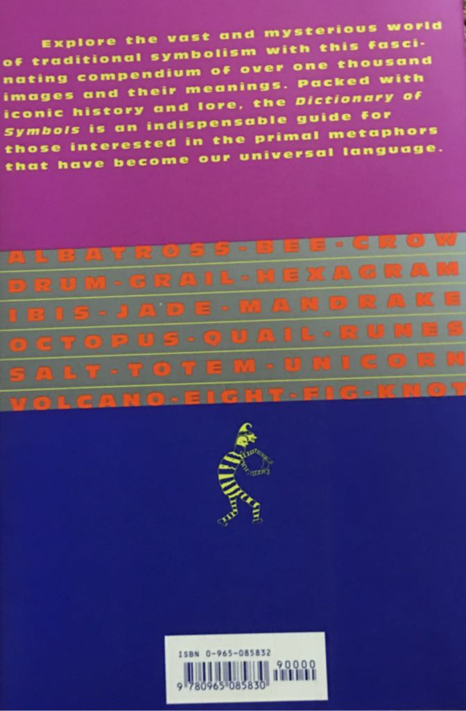 Dictionary Of Symbols - G. Liungman book collectible [Barcode 9780965085830] - Main Image 2