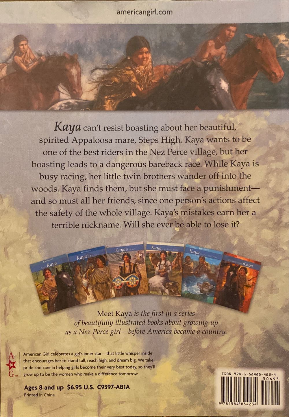 Meet Kaya - Janet Shaw (American Girl LLC - Paperback) book collectible [Barcode 723232054237] - Main Image 2