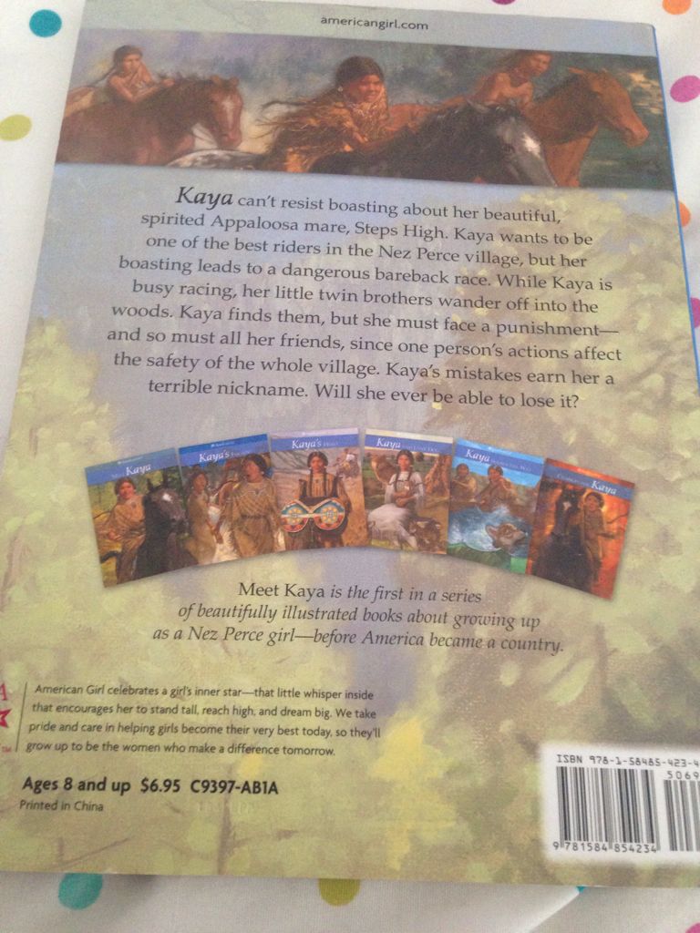 Meet Kaya  (Pleasant Company) book collectible - Main Image 2