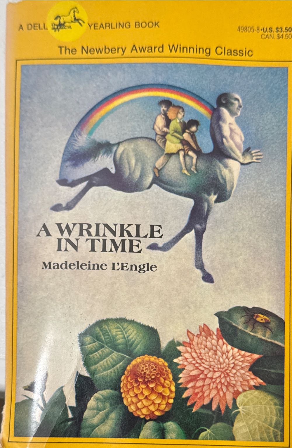 A Wrinkle In Time - Madeleine L’Engle (Yearling Books - Paperback) book collectible [Barcode 9780440498056] - Main Image 4