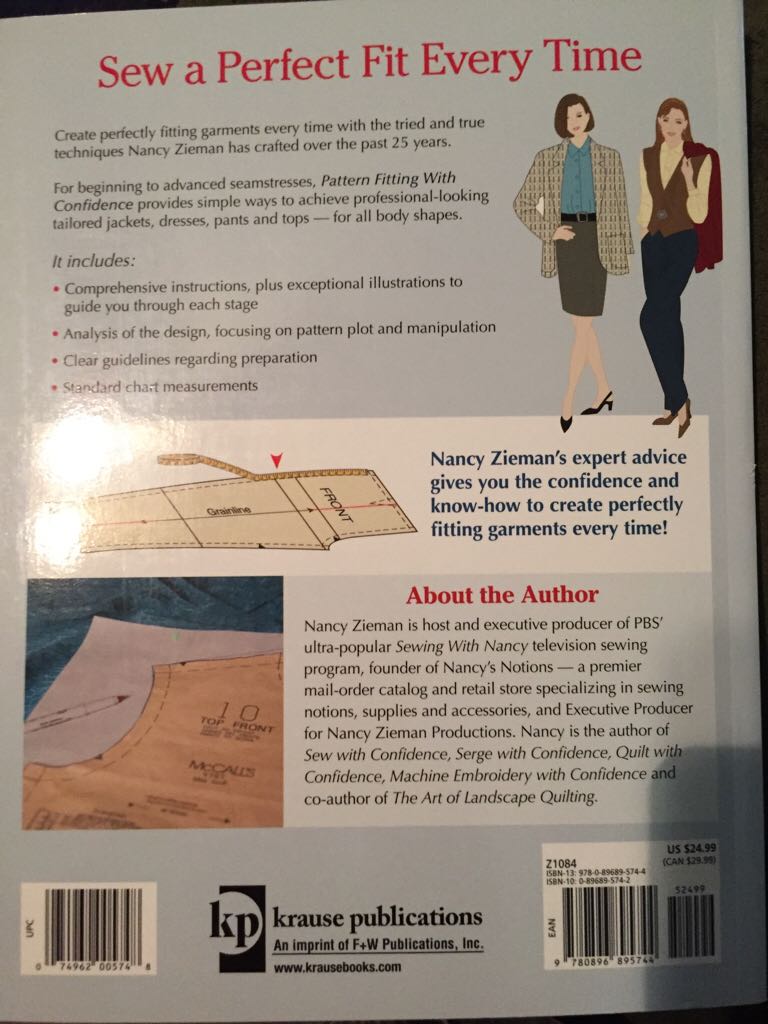 Pattern Fitting With Confidence  (KP Craft - Paperback) book collectible - Main Image 2