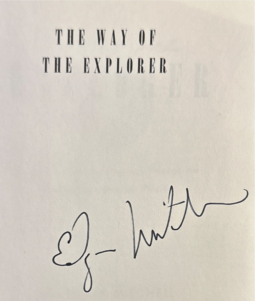 The Way Of The Explorer - Edgar Mitchell (Putnam - Hardcover) book collectible [Barcode 9780399141614] - Main Image 3