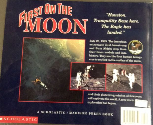 First On The Moon  book collectible [Barcode 9780590514651] - Main Image 2