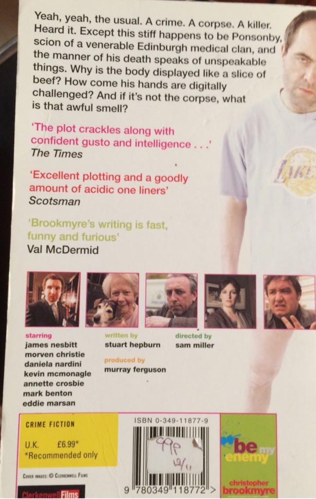 Quite Ugly One Morning - Christopher Brookmyre (Abacus - Paperback) book collectible [Barcode 9780349118772] - Main Image 2